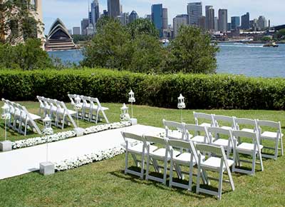Small and Intimate Setting